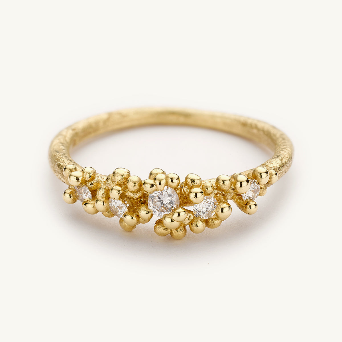 Diamond Ring with Granules - Ruth Tomlinson