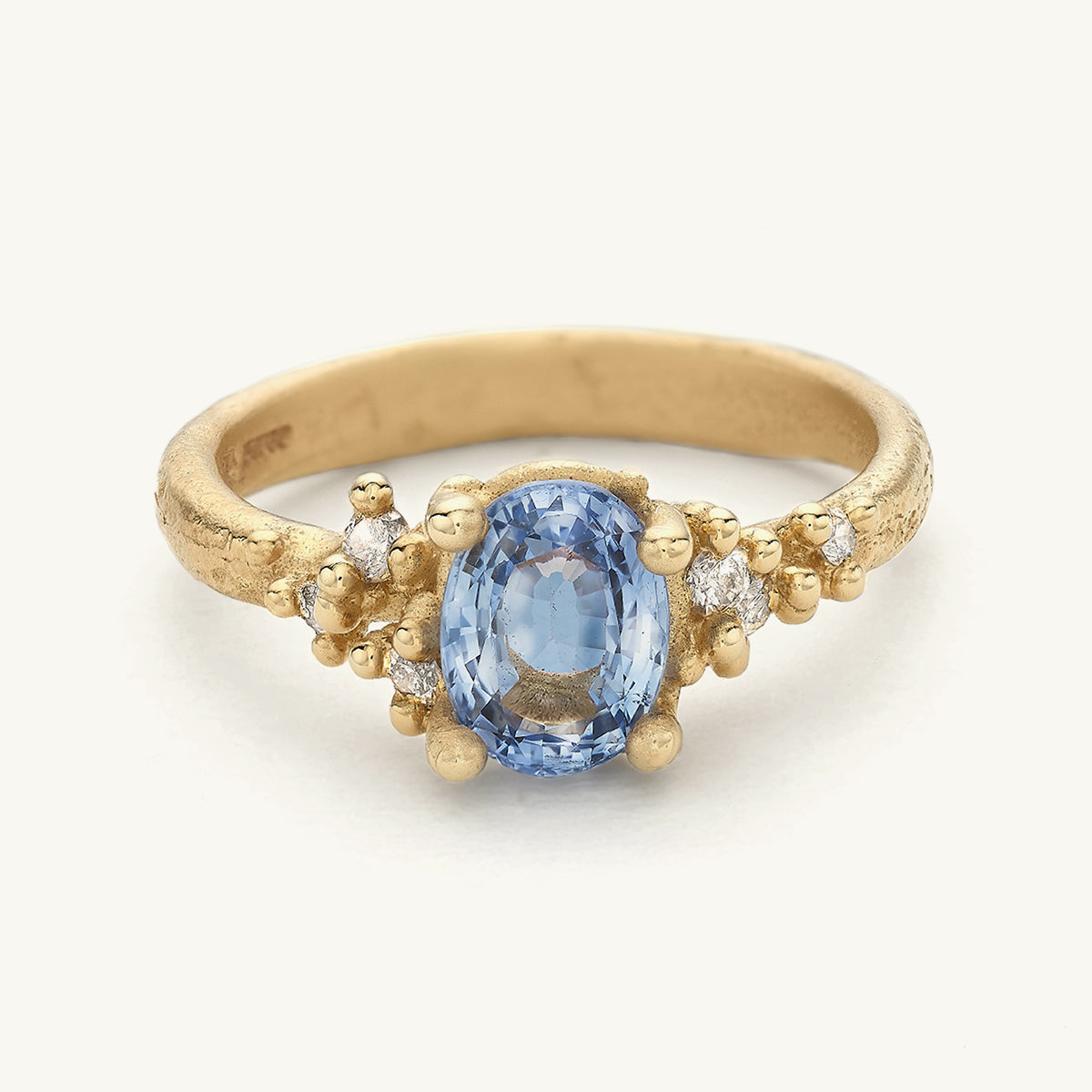 Sapphire and Diamond Encrusted Ring Stack