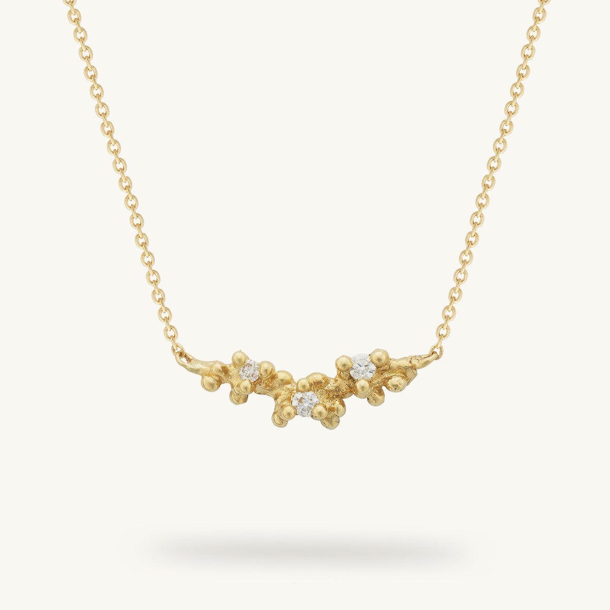 Diamond Encrusted Bar Necklace