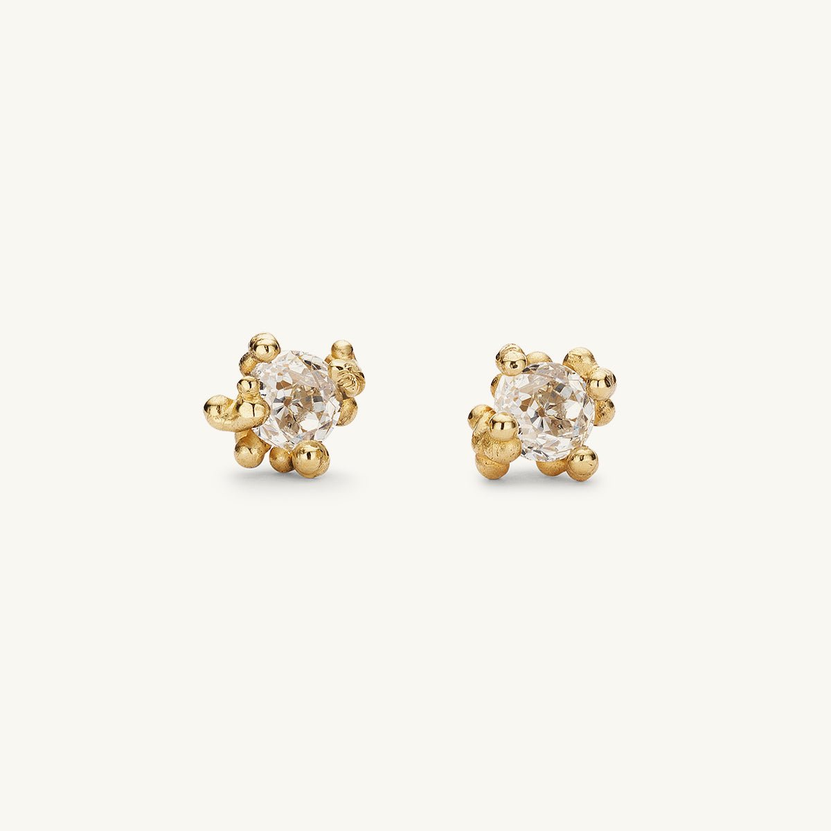 Ruth Tomlinson Antique Diamond Studs