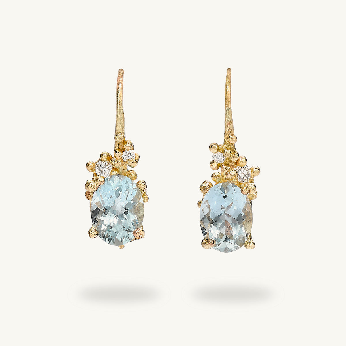 Ruth Tomlinson Aquamarine Drop Earrings