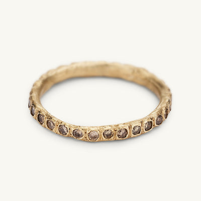 Ruth Tomlinson Beaded Eternity Band - Champagne