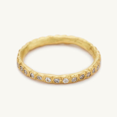 Ruth Tomlinson Beaded Eternity Band - Diamond