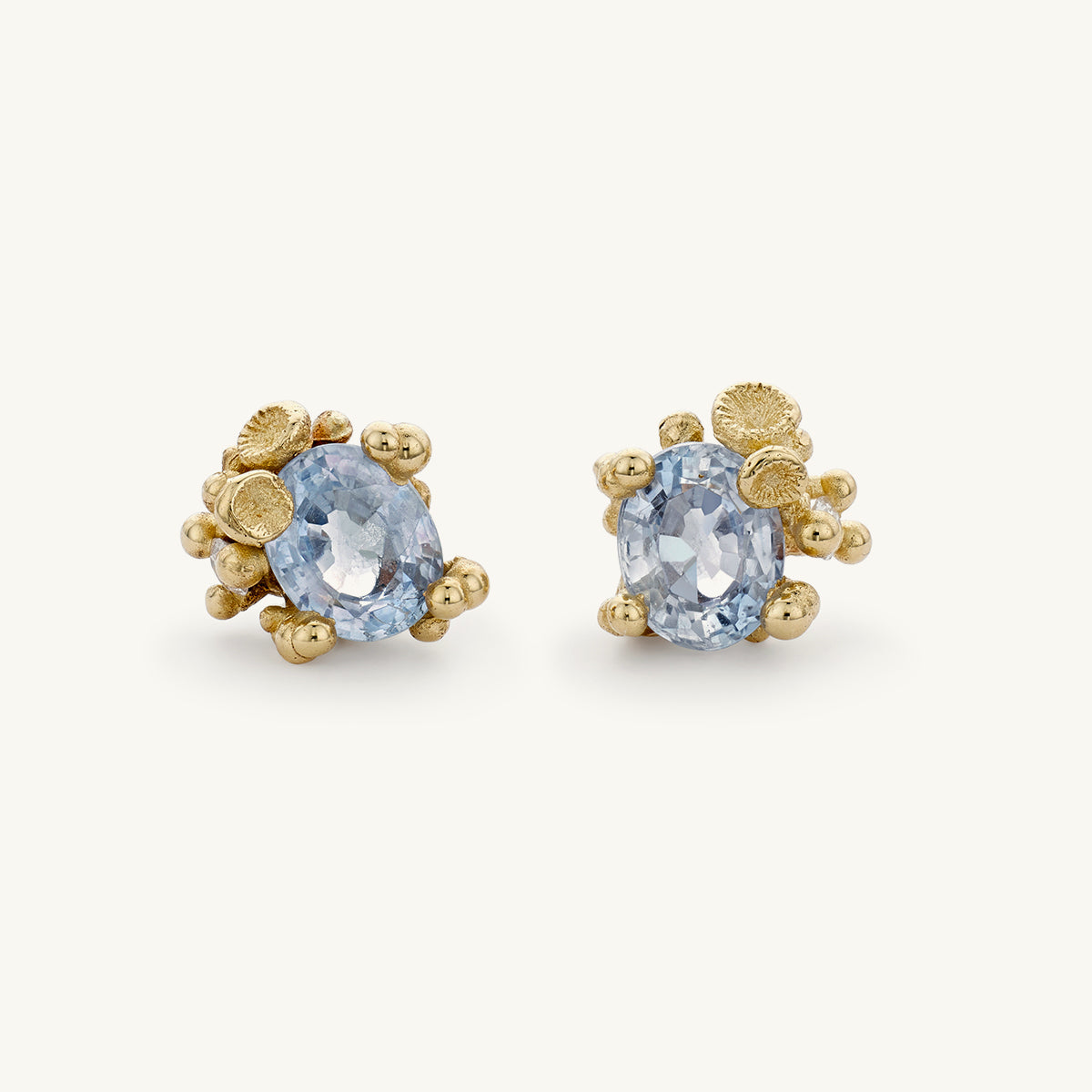 Ruth Tomlinson Blue Sapphire Barnacle Studs