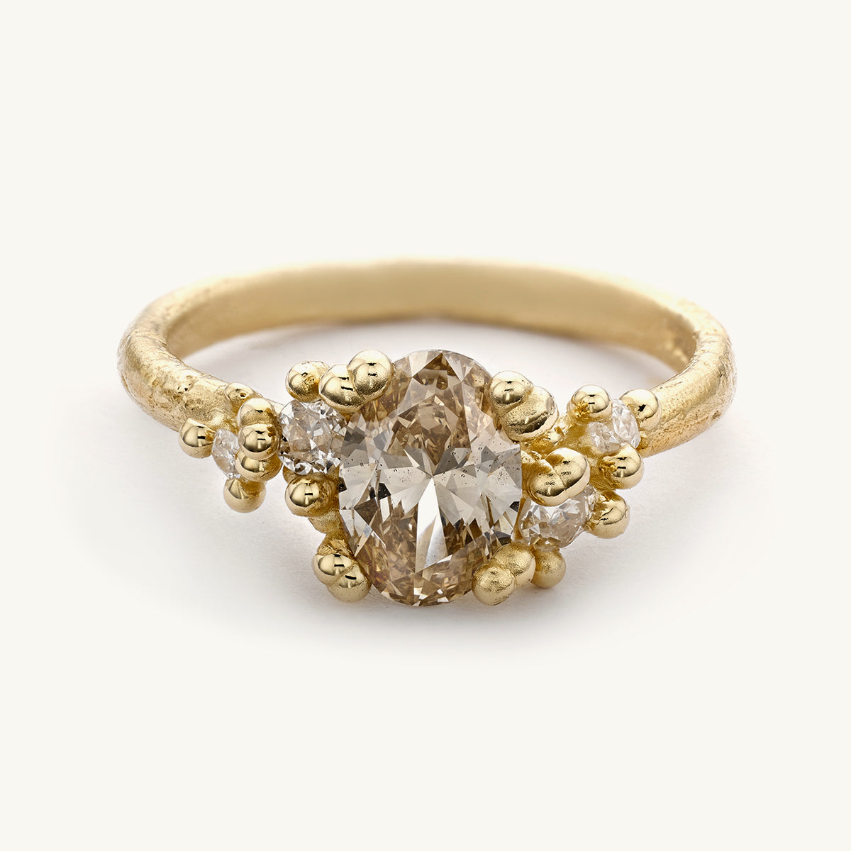 Ruth Tomlinson Champagne Diamond Encrusted Ring