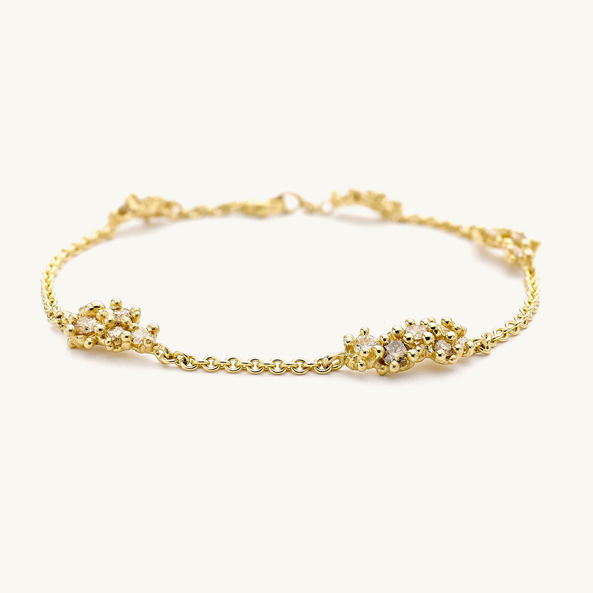 Ruth Tomlinson Champagne Encrusted Diamond Bracelet