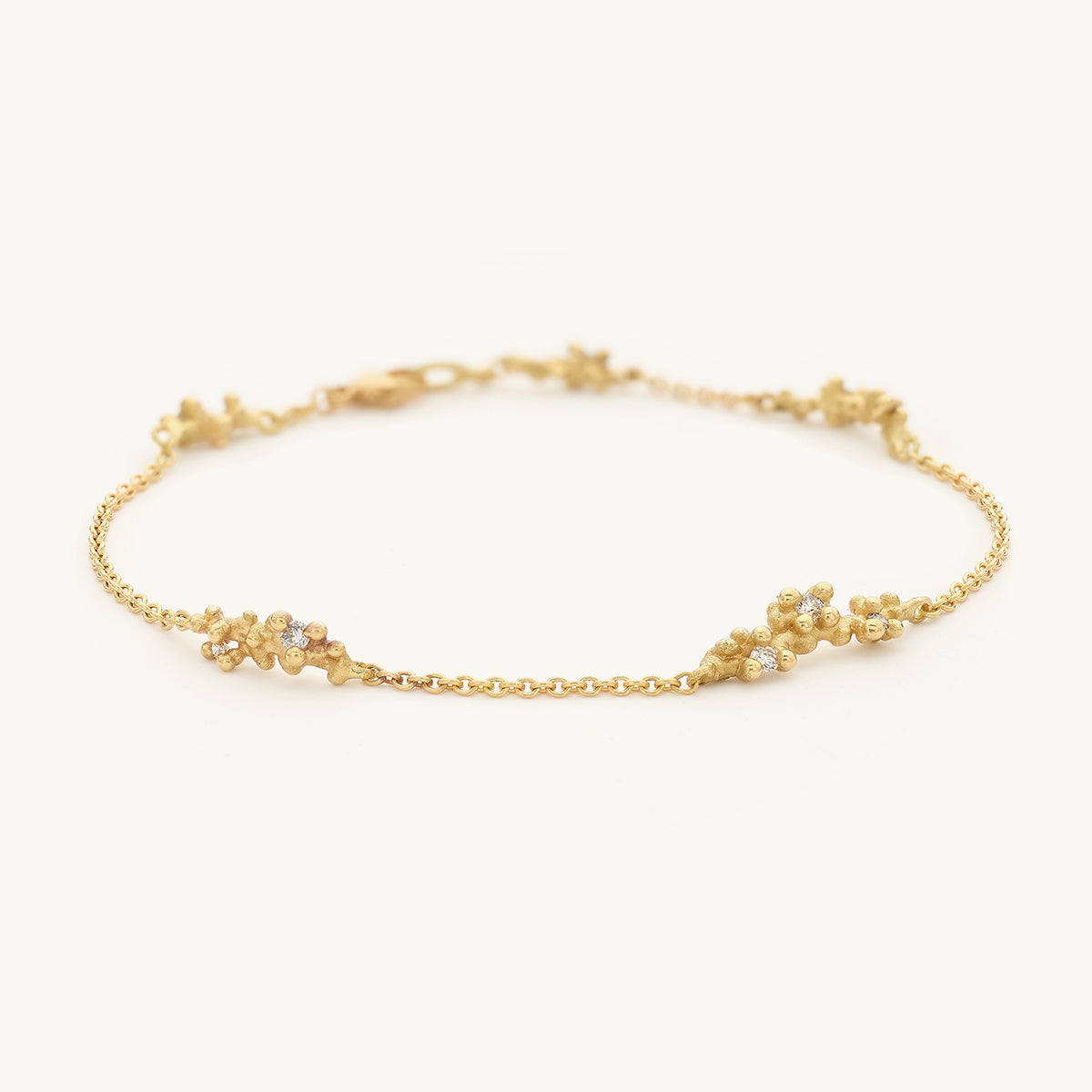 Ruth Tomlinson Diamond Bracelet with Granules