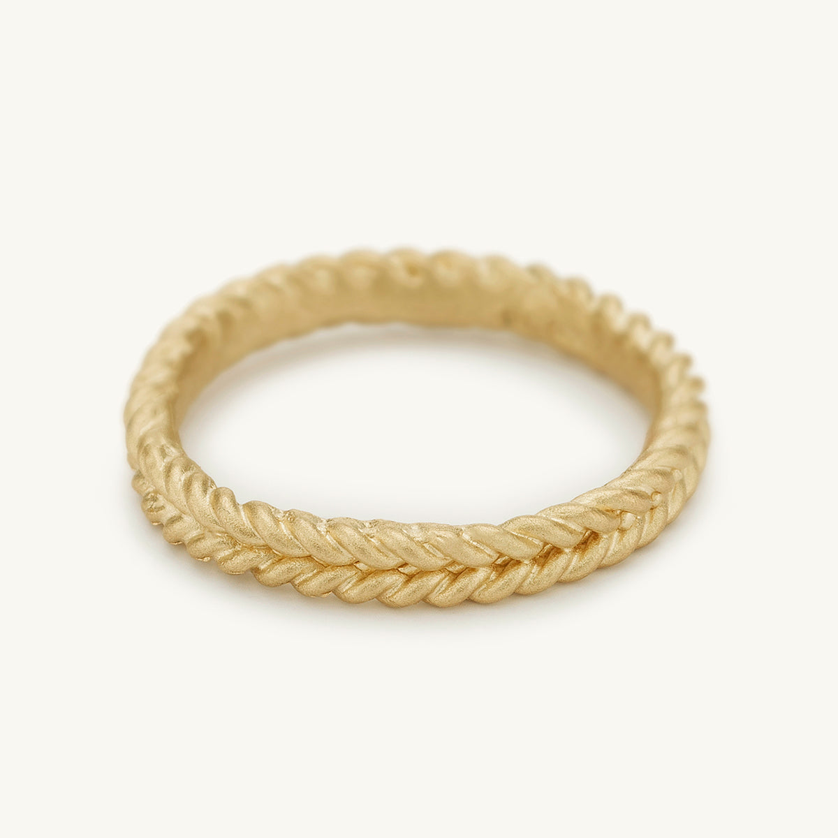 Ruth Tomlinson Double Rope Wedding Band - 14Y