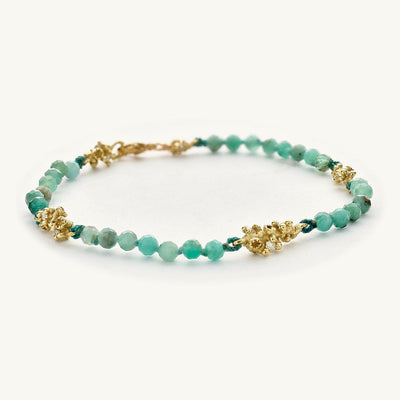 Ruth Tomlinson Emerald and Diamond Bracelet