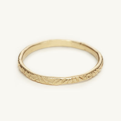 Ruth Tomlinson Engraved Wedding Band - 14Y