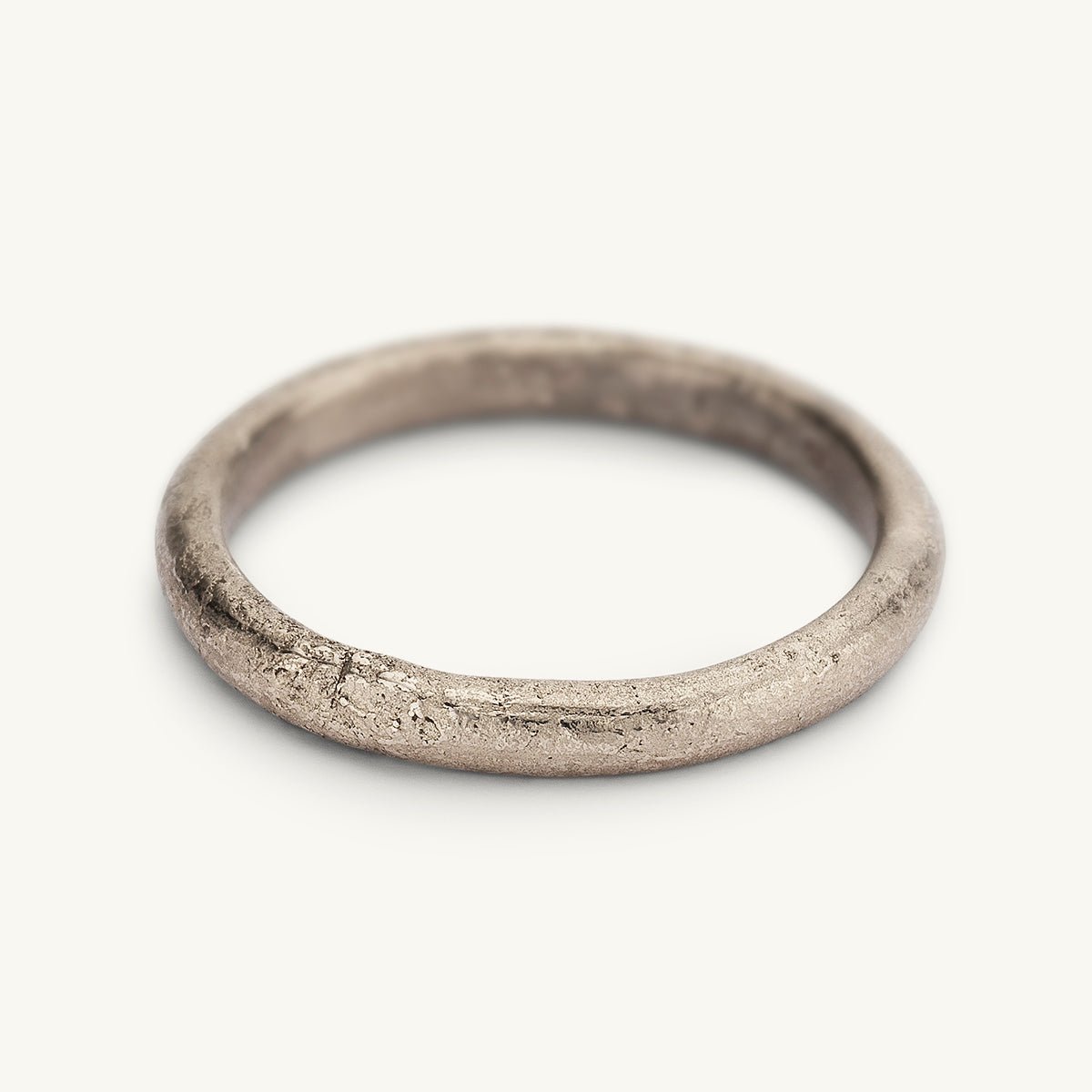 Ruth Tomlinson Raw Gold Textured Wedding Band - 2.5mm - 18W
