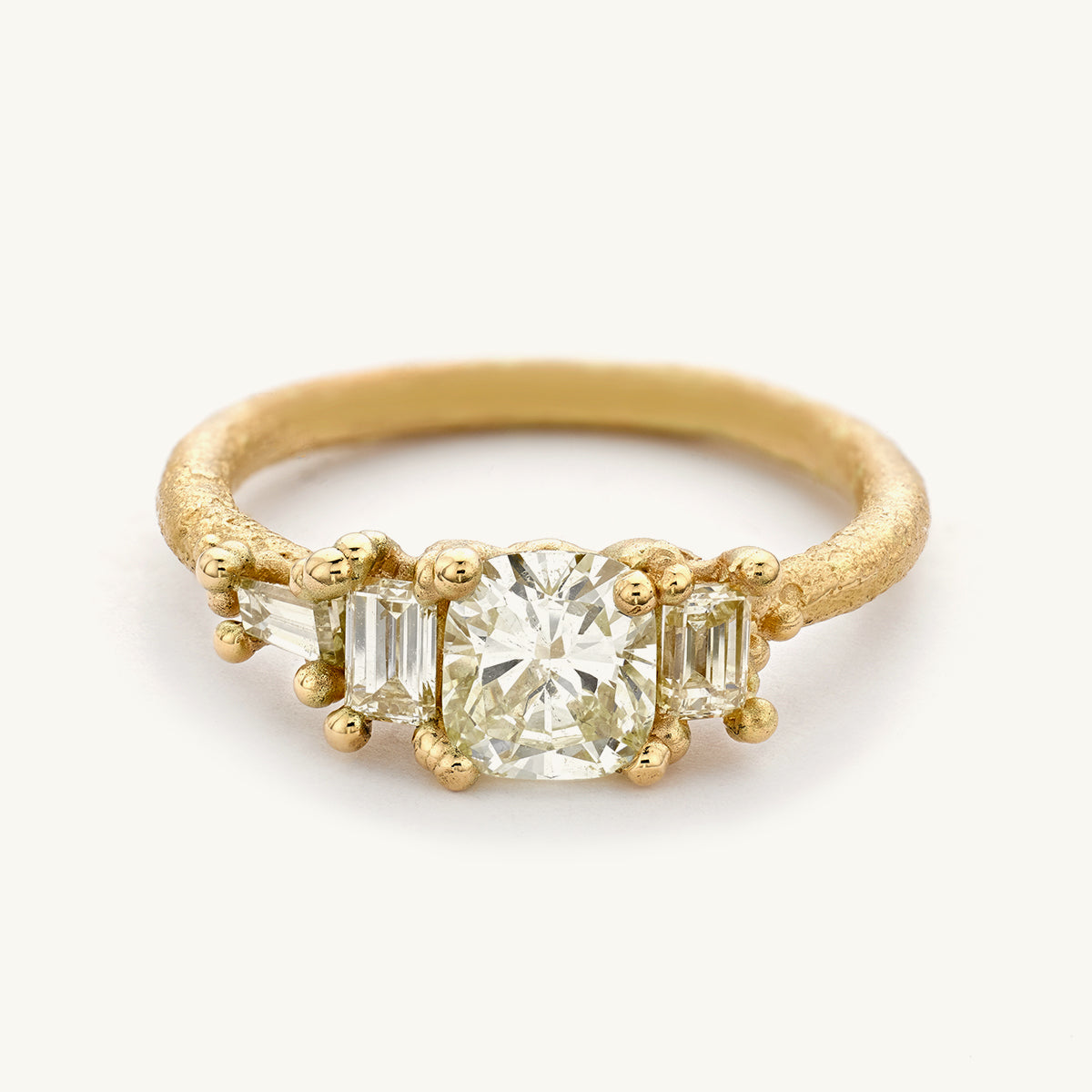 Ruth Tomlinson Yellow Diamond Luminous Cluster Ring