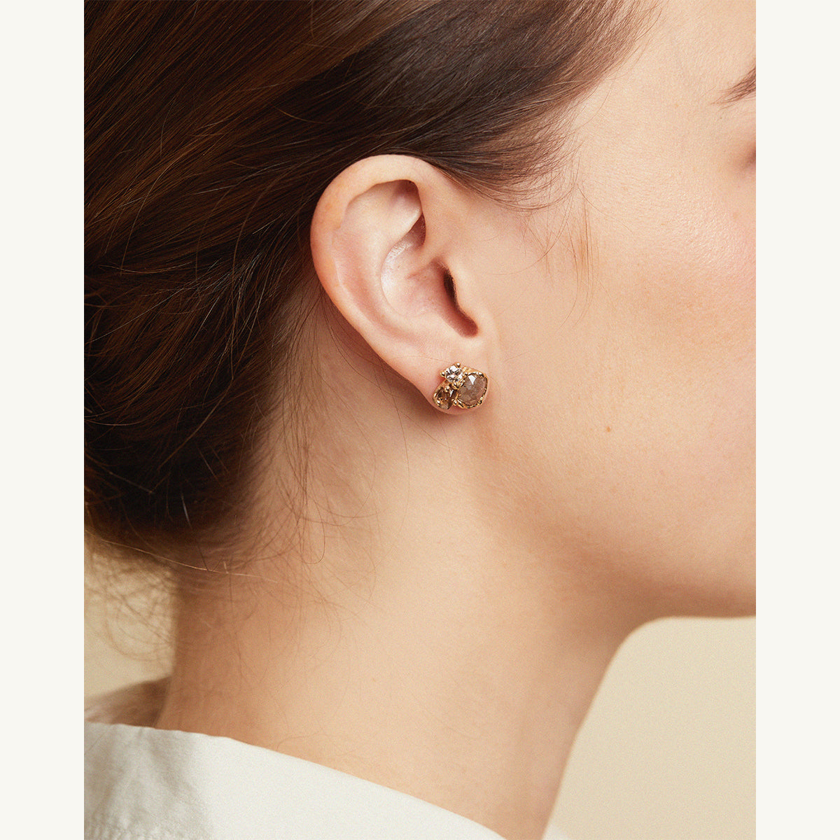 Mixed Diamond Cluster Studs