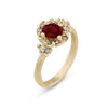 Gemfields Ruby and Diamond Ring with Filigree Detail