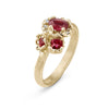 Gemfields Ruby and Diamond Cluster Ring