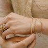Diamond Bracelet with Granules