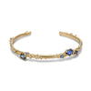Sapphire and diamond cuff from Ruth Tomlinson, handmade in London