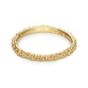 Ladies wedding band in yellow gold by Ruth Tomlinson, handmade in London